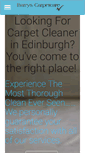 Mobile Screenshot of carpet-cleaner-edinburgh.co.uk